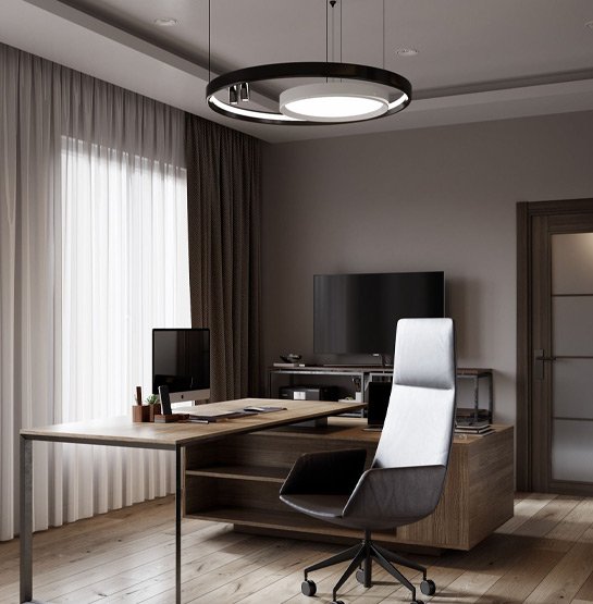 Office window dressings